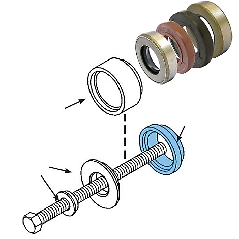 Graue Kamera-Umrisszeichnung auf weißem Hintergrund. Die Kamera hat ein rundes Objektiv und einen rechteckigen Körper.